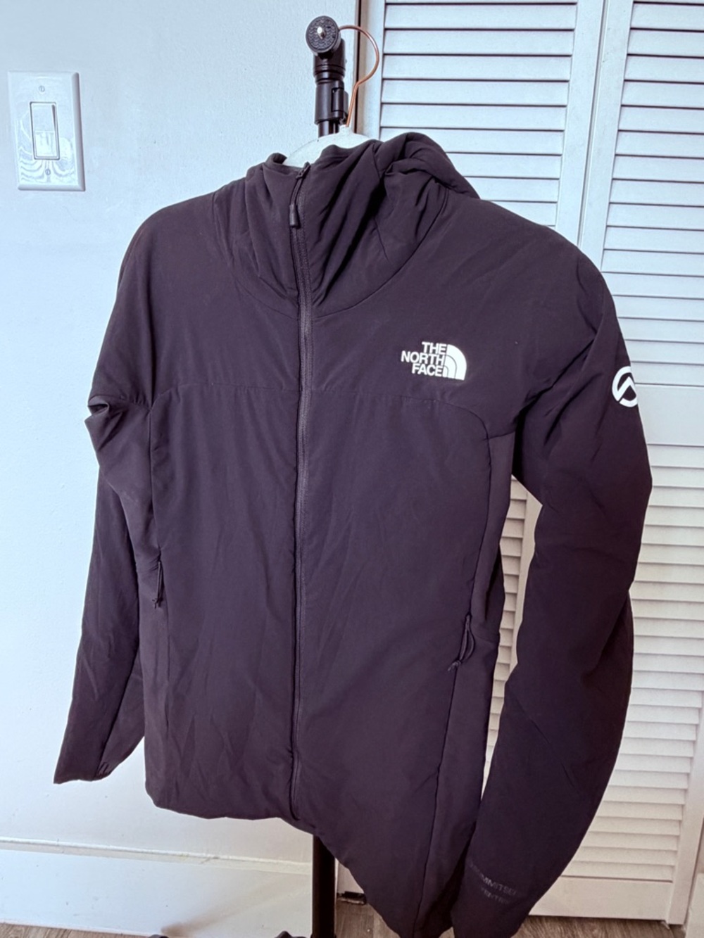 The North Face Black Hooded Performance Jacket